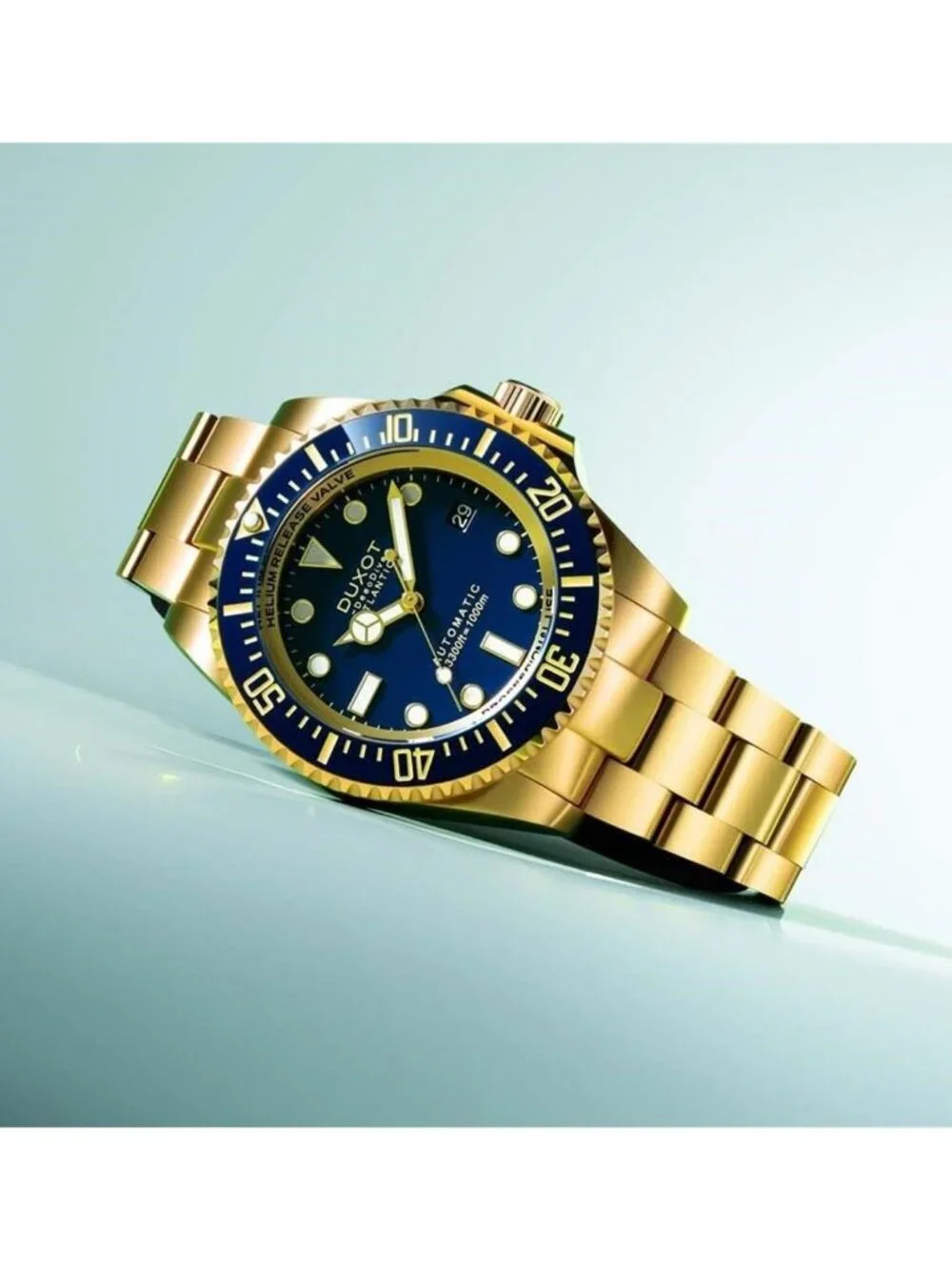 NWT Duxot Atlantica Automatic Blue Dial Men's Watch